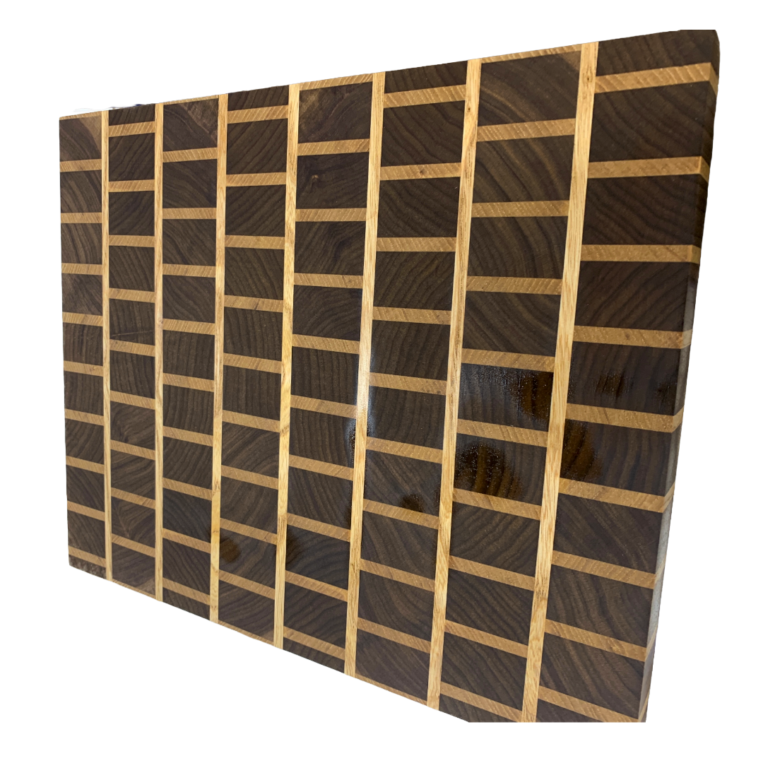 End-Grain Brick Pattern Board