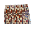 Abstract Mosaic Hardwood Cutting Board