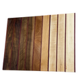 Gradient Hardwood Cutting Board