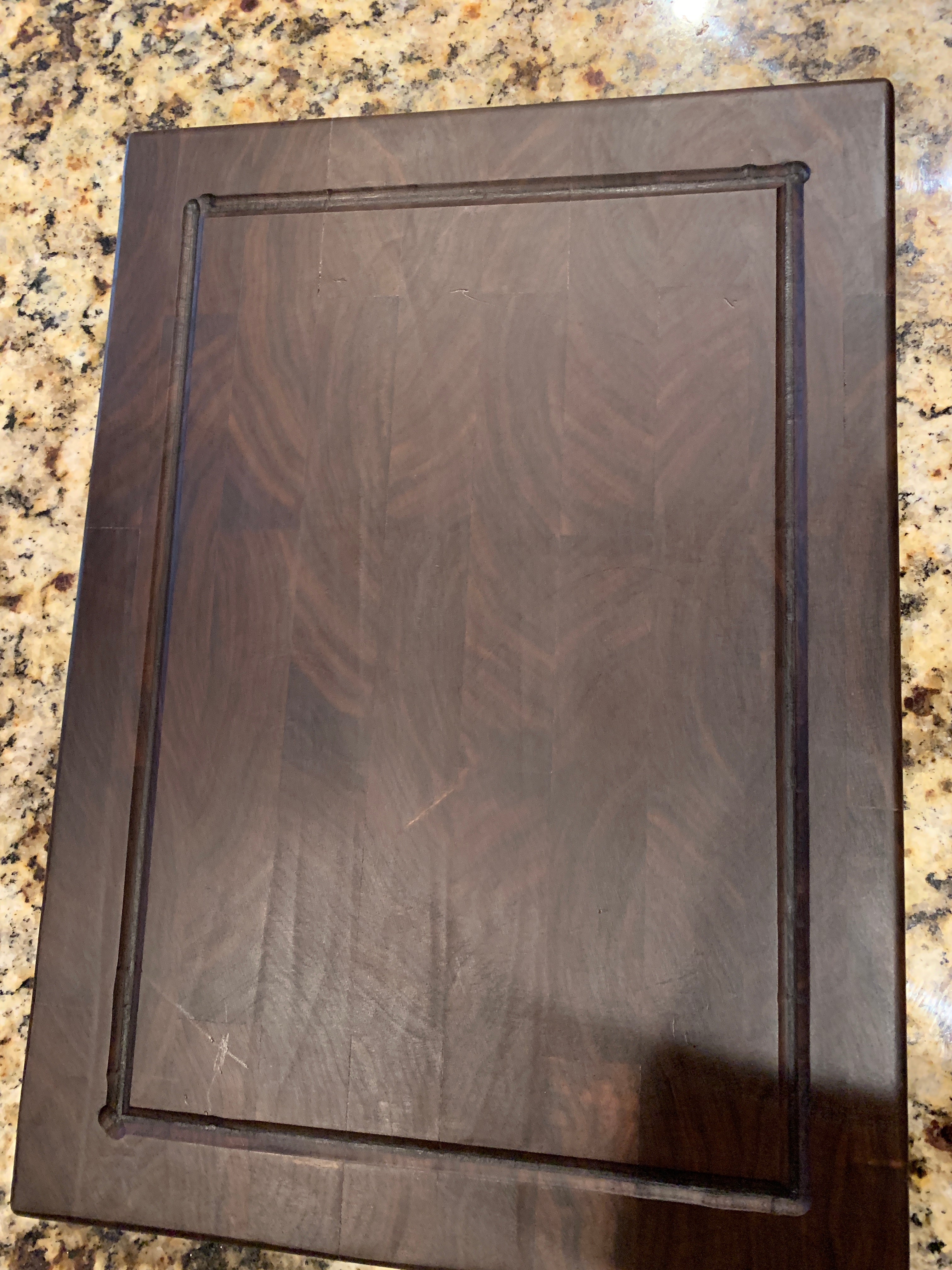 Solid Walnut End Grain Cutting Board