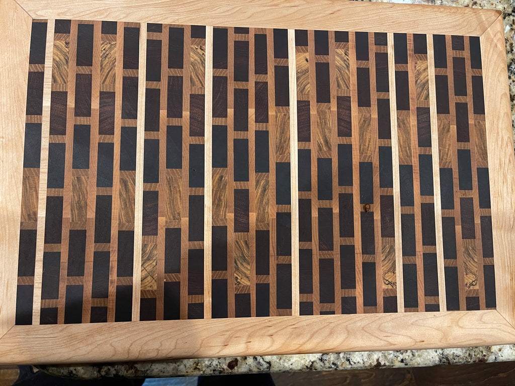 Framed End-Grain Butcher Block Cutting Board