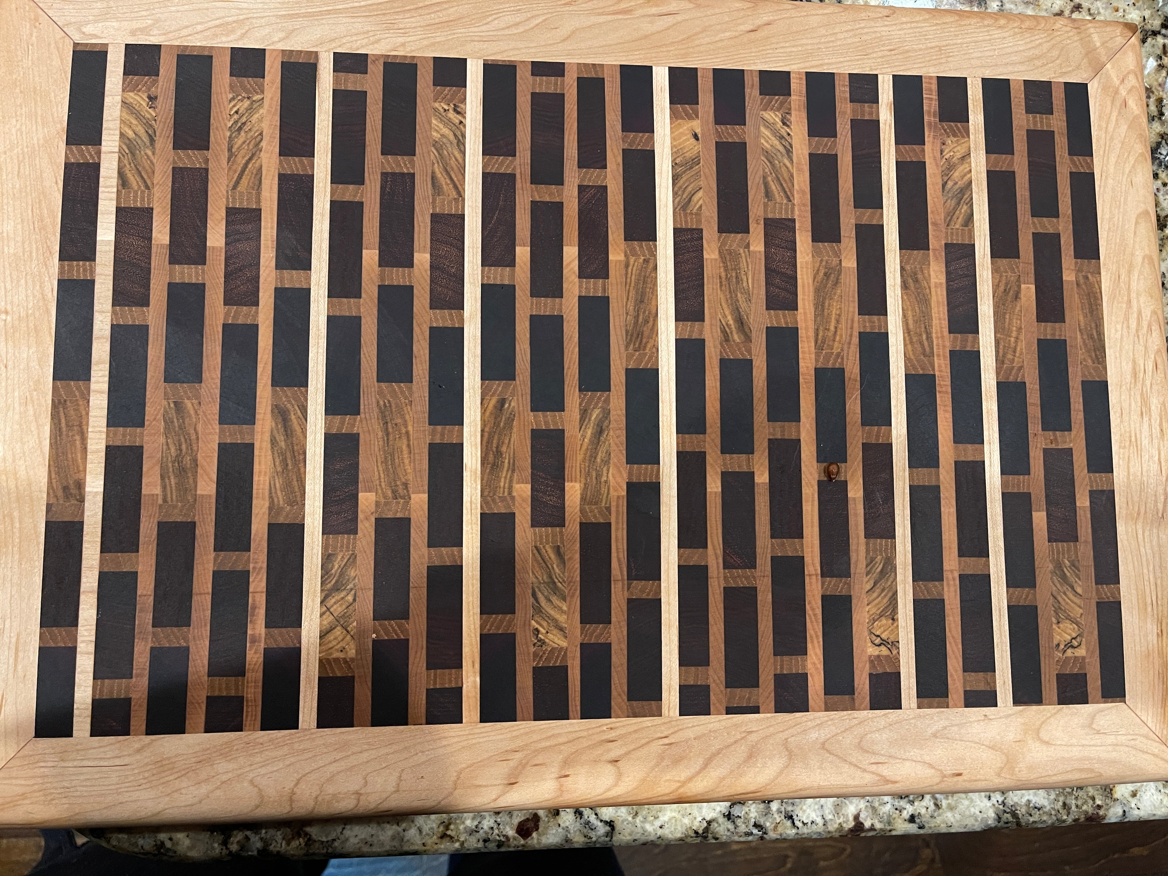 Framed End-Grain Butcher Block Cutting Board